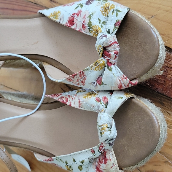 Xhileration chunky wedge espadrille opentoe sandal - Picture 11 of 12